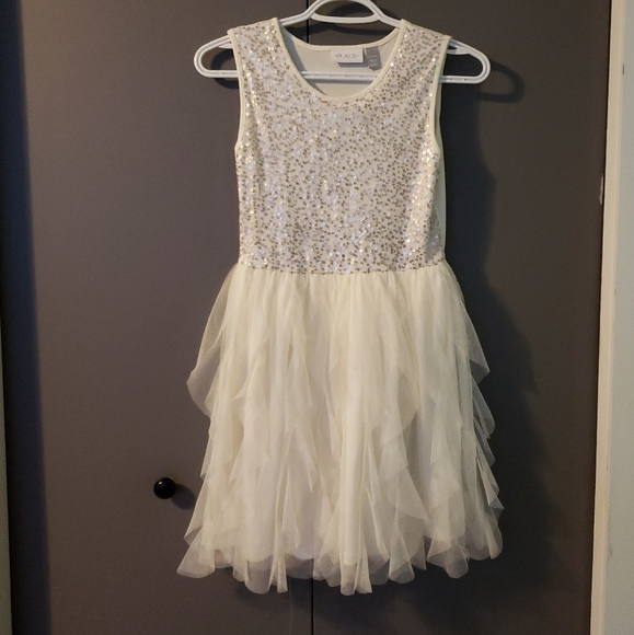 Sz 10/12 Sparkly Tulle Dress - Picture 1 of 3